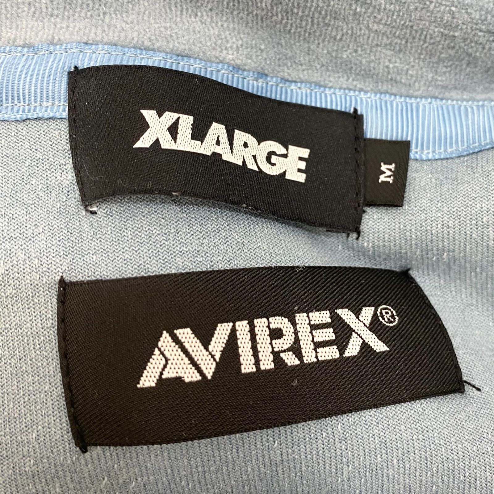 XLARGE × AVIREX エクストララージ アヴィレックス VELOR STAND ZIP 