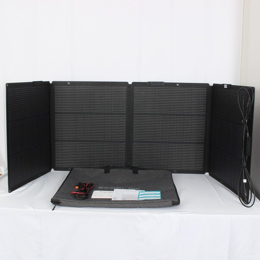 EcoFlow NextGen 220W Portable Solar Panel EFSOLAR220W-NS エコフロー 片面ソーラーパネル ソーラーチャージャー 本体