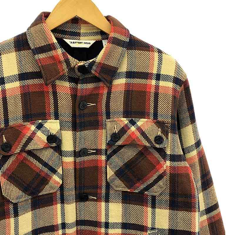 A BATHING APE ア ベイシング エイプ ラブジェネ チェック CPO ジャケット 完全 復刻 モデル XL ラブジェネレーション bape  nigo 90s の商品詳細 | JDirectItems Auction | One Map by FROM JAPAN