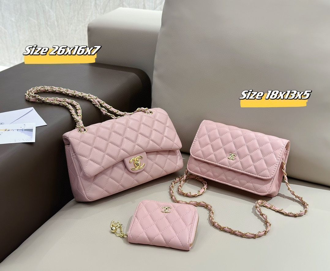 CHANEL シャネル ショルダーバッグ 財布 3点セットバッグ｜ ｜ - DECORATOM_COM_BR