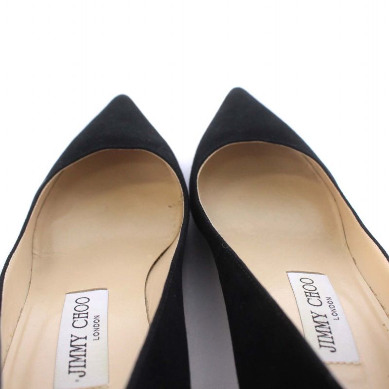 JIMMY CHOOジミーチュウAZAポインテッドトゥスウェードパンプス