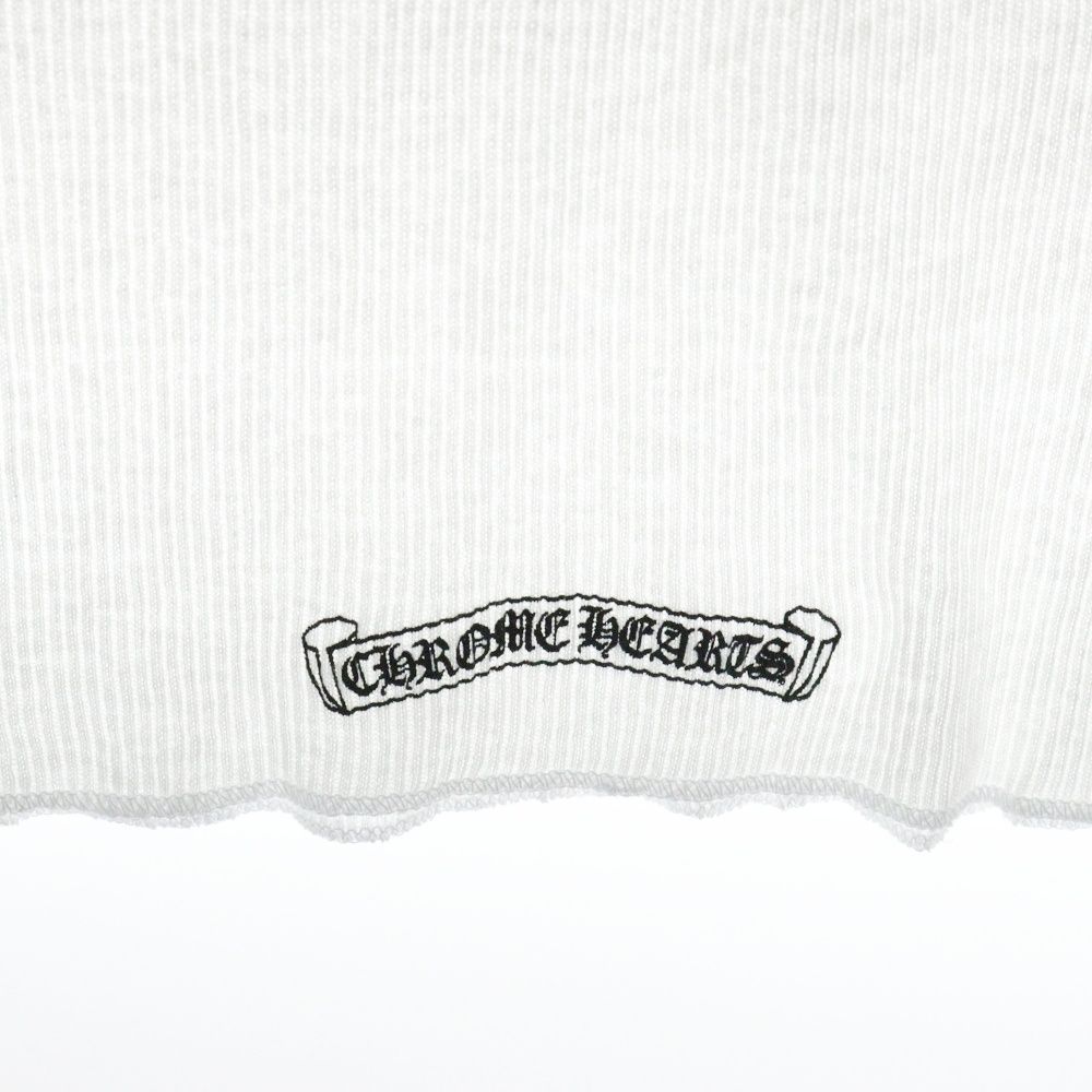 CHROME HEARTS (クロムハーツ) LOVE YOU RIB TANK WHITE