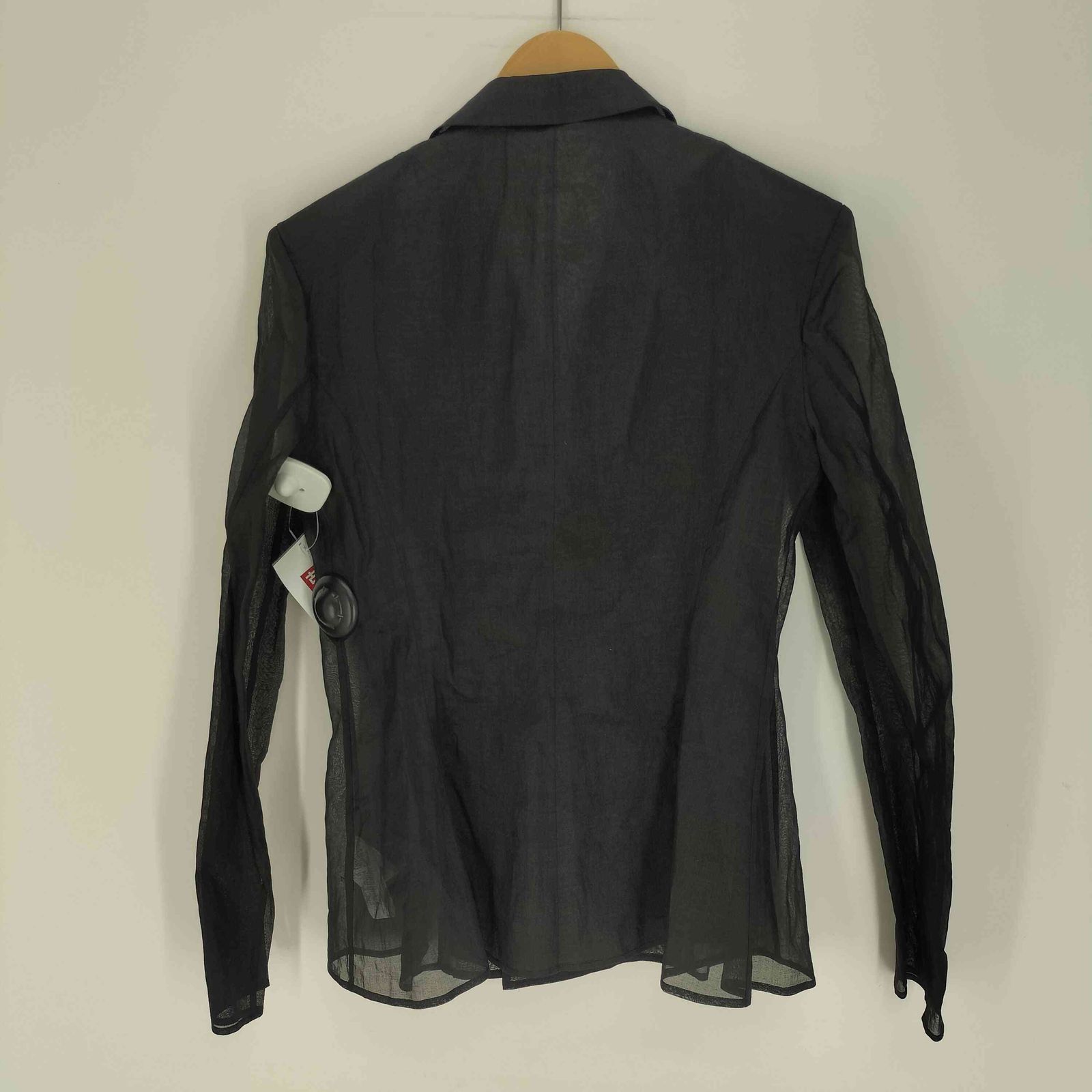 ヨウジヤマモト Yohji Yamamoto 24SS DOT GREY DISCHARGE PRINT
