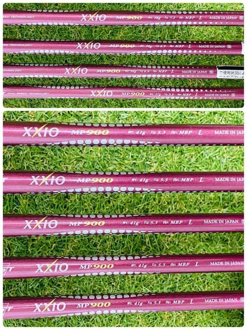 良品】9代目ゼクシオ XXIO9 ボルドー レディースゴルフセット 10