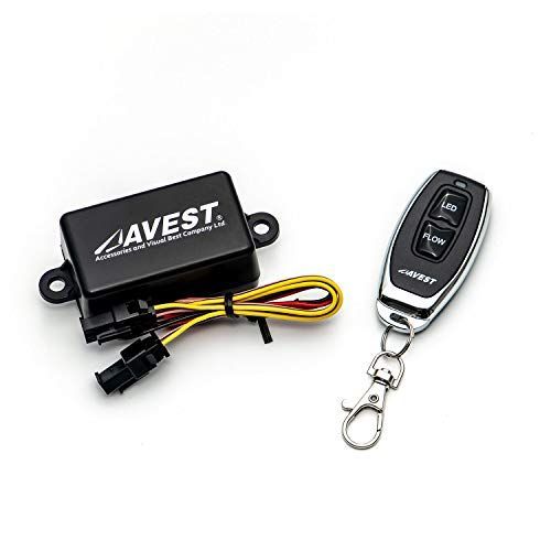 流れる ドアミラー ウインカー Vertical Arrow用 ワイヤレススイッチ リモコン AVEST オプション品 サイドミラー ウィンカー