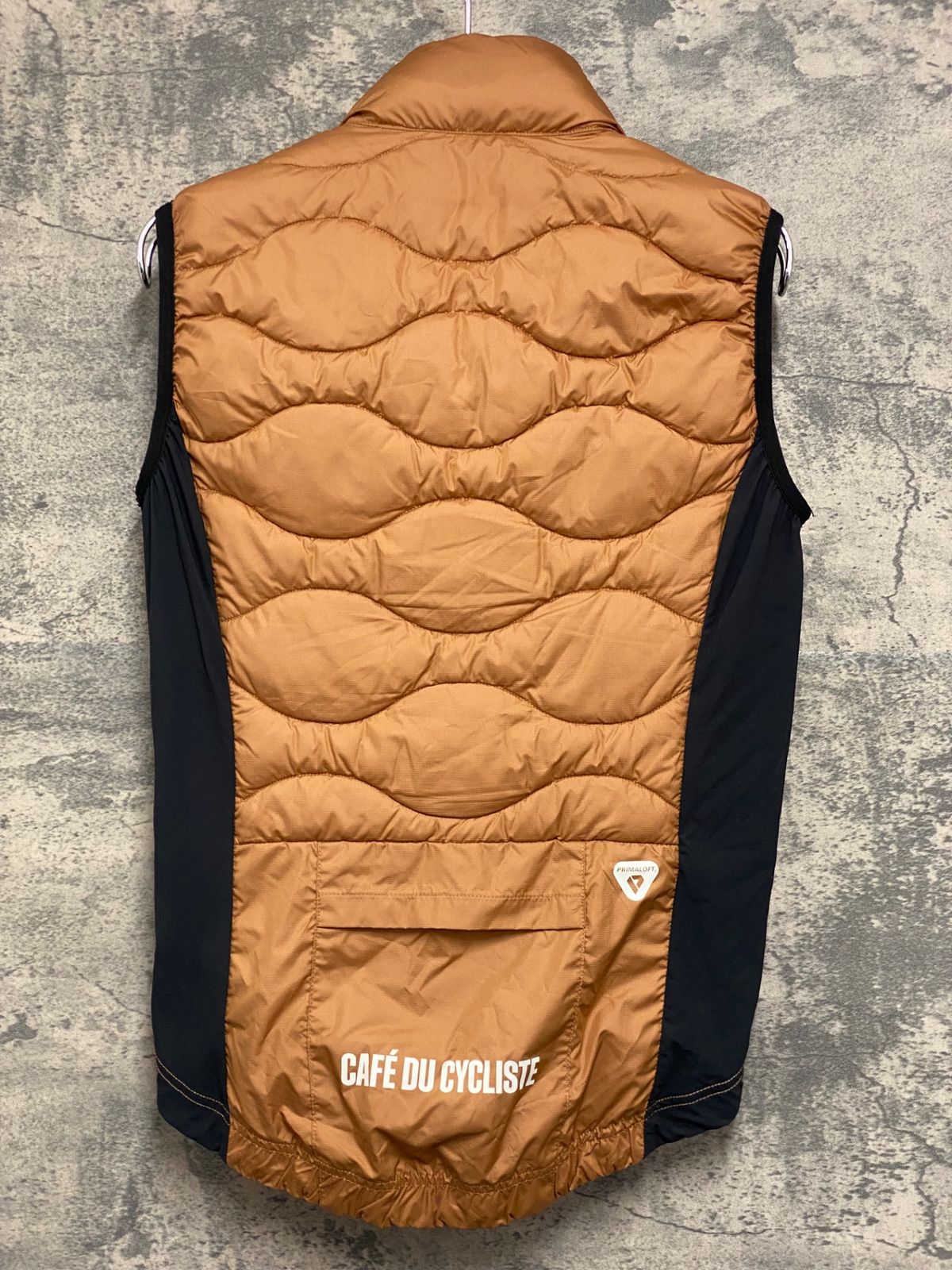 JM966 カフェドシクリステ Cafe du Cycliste ALEXIA UNISEX サイクルベスト ジレ 茶 XS