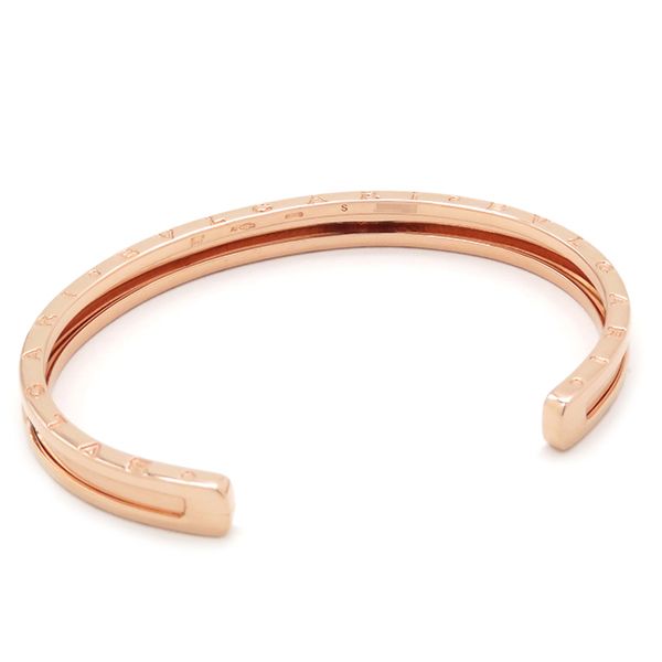 ブルガリ BVLGARI ブレスレット ビーゼロワン B-zero1 オープン K18PG