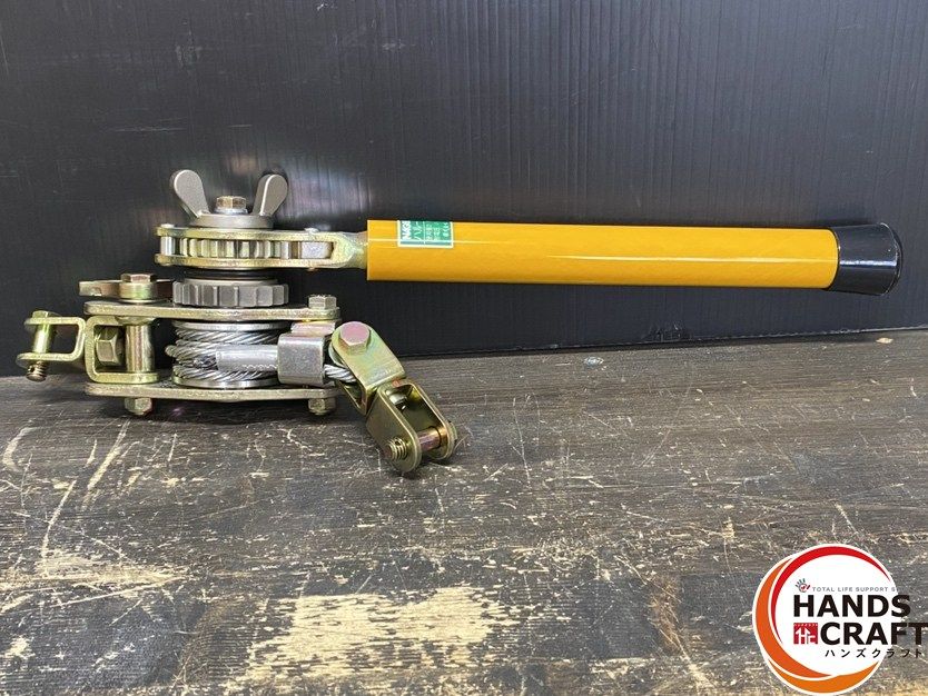 ● NAGAKI ナガキ 永木精機 MODEL500 ハルー 軽量型 張線器 ワイヤー式 使用張力 5kN 耐電圧 ハンドル 20kV