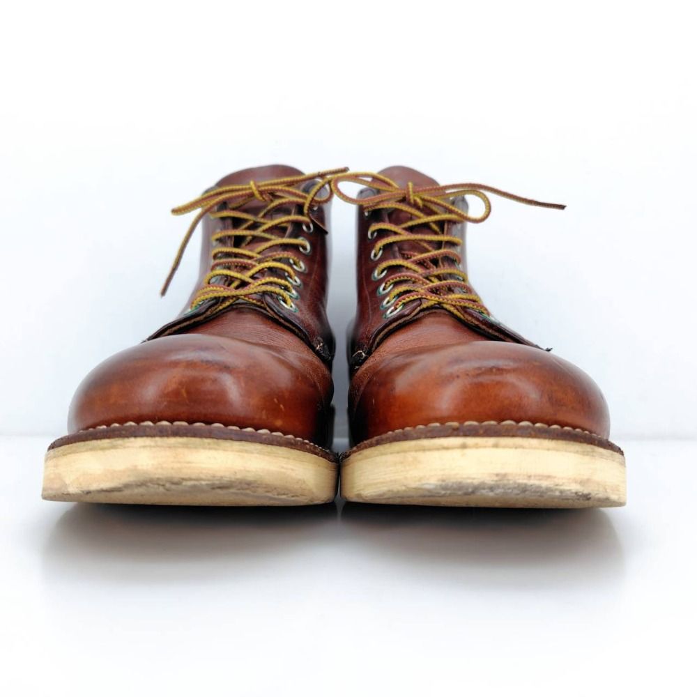 05w15902 レッドウィング RED WING 6インチ クラシックラウンド 6-inch Classic Round ブラウン 26.5cm UK7.5 メンズ ブーツ 9111 品
