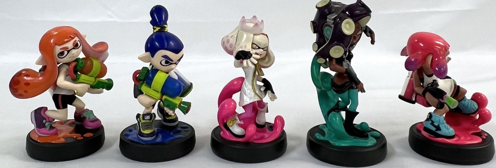 スプラトゥーン アミーボ フィギュア 5体セット 初代 スプラトゥーン フィギュア 5体セット スプラトゥーン アミーボ