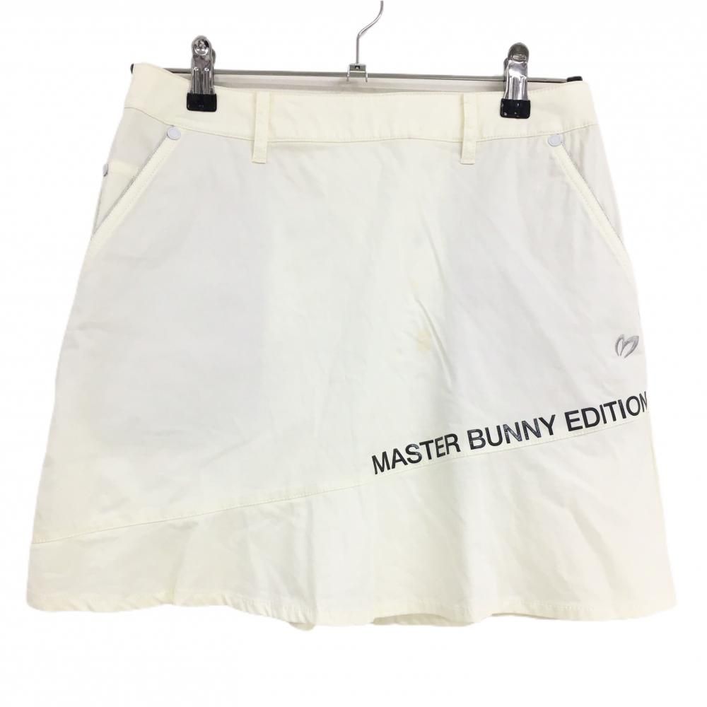 MASTER BUNNY EDITION - 美品　マスターバニー　スカート マスターバニー スカート アイボリー ストレッチ レディース 1(M