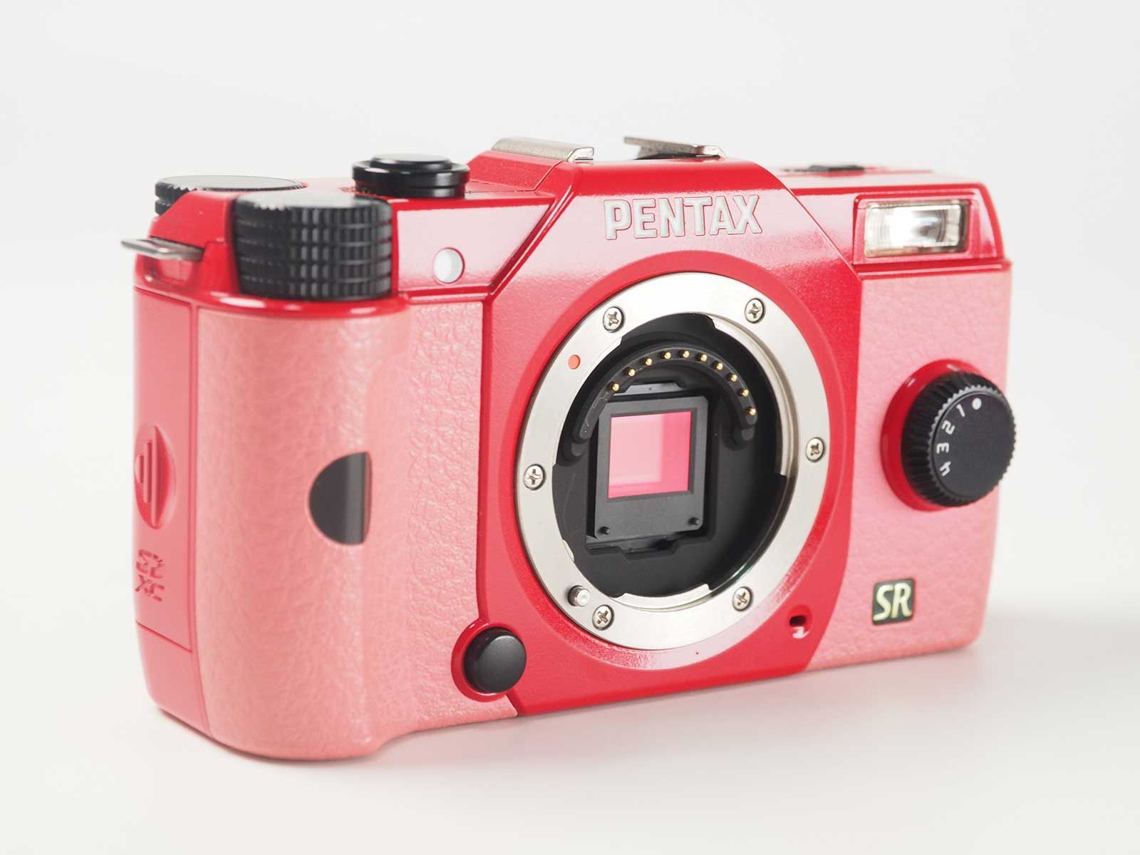 ペンタックス Pentax Q7 Red × Pink Digital Camera 01 02 03 04