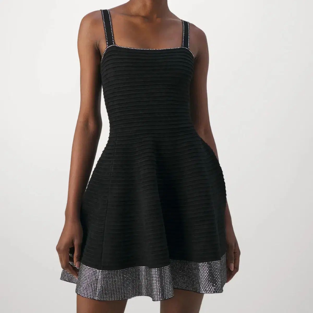 SANDRO(サンドロ) st 黒 レディース ミニワンピース 新品 黒