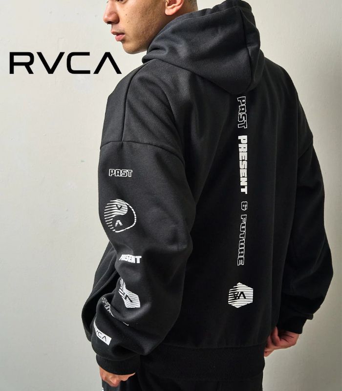 RVCA ルーカ ELEMENT STREAKS HD パーカー メンズ スウェット 男性 フーディ カジュアル スポーツ ルームウェア 部屋着 メンズ ブランド おしゃれ かっこいい