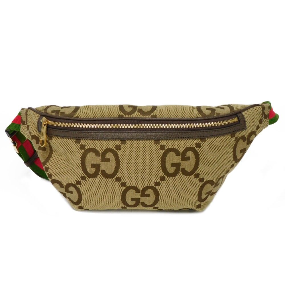 GUCCI ボディバッグ ベージュ/グリーン/レッド GUCCI ボディバッグ ベージュ/グリーン/レッド