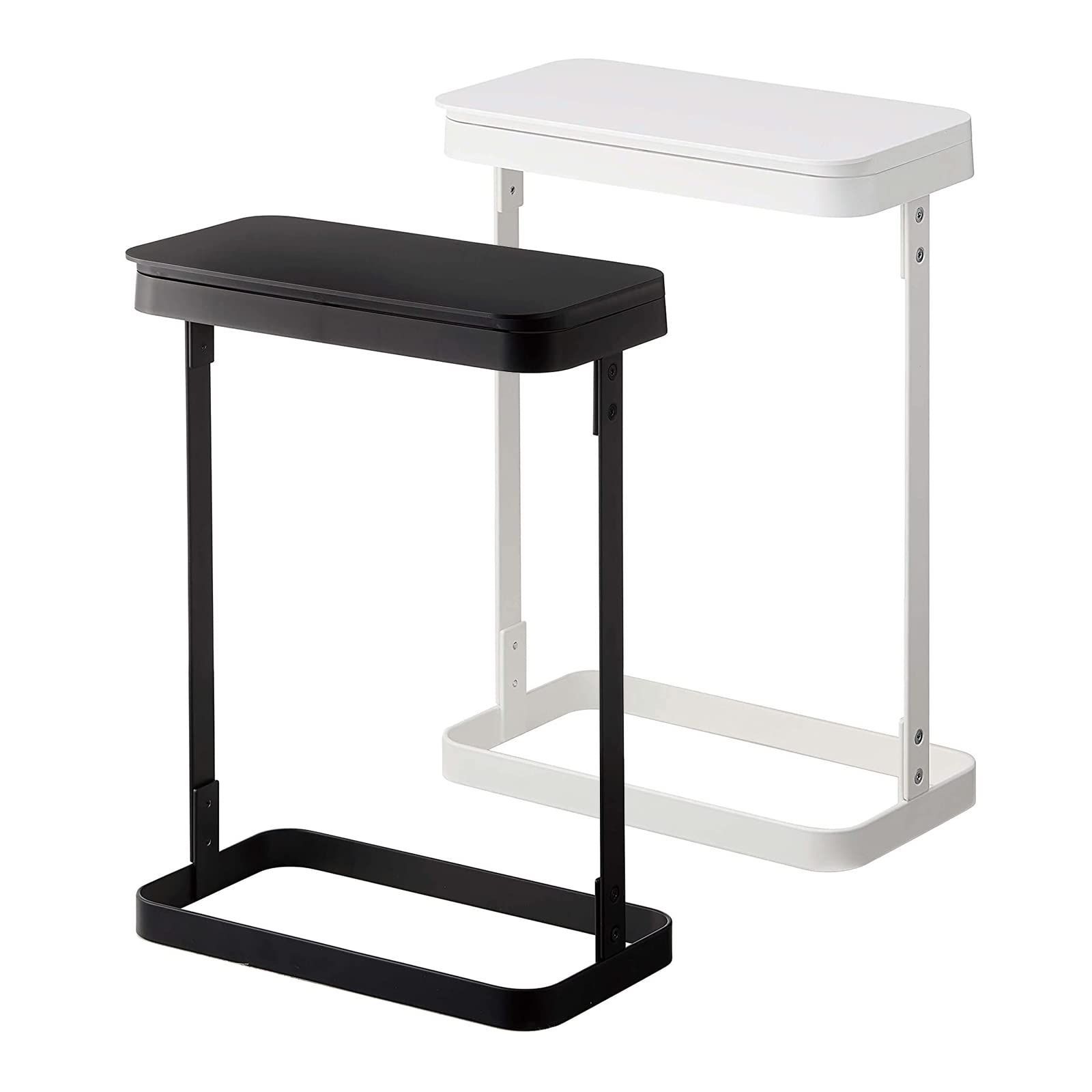 数量 20L キッチン 10L 蓋付き ルーチェ 分別 ホワイト ブラック ゴミ箱 2個セット 5401 スリム 横開き分別ゴミ袋ホルダー 5402 山崎実業 Yamazaki