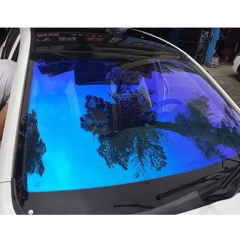 窓フィルム カメレオンフィルム カーウィンドウフィルム カメレオン窓 車検対応 カメレオンカラー フィルム虹色 装飾用窓フィルム プライバシー保護 飛散防止 100cm500cm