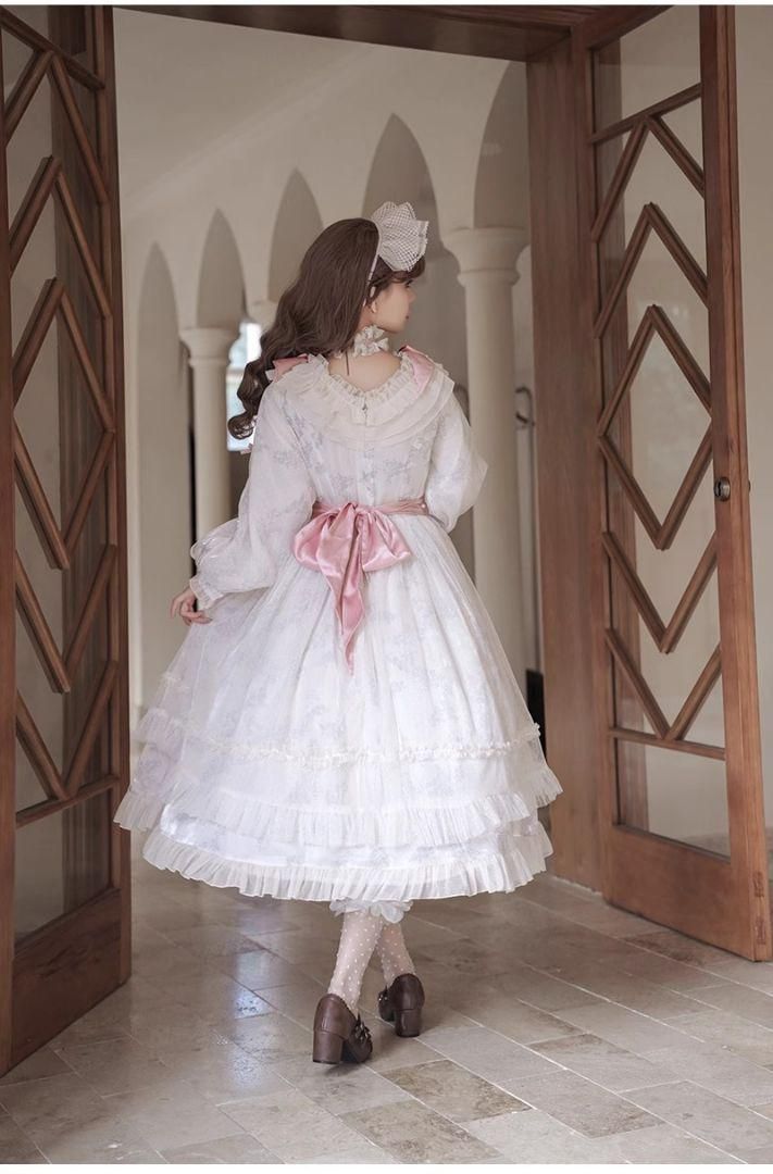 LT-96 豪華姫系 lolita 可愛 レトロ風 オリジナル 洋服 ロリータ