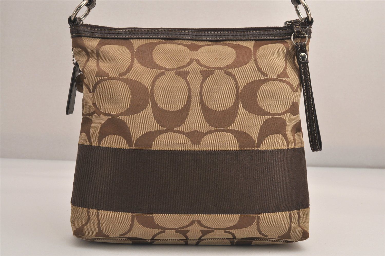 コーチ バッグ COACH コーティングキャンバス レザー シグネチャー