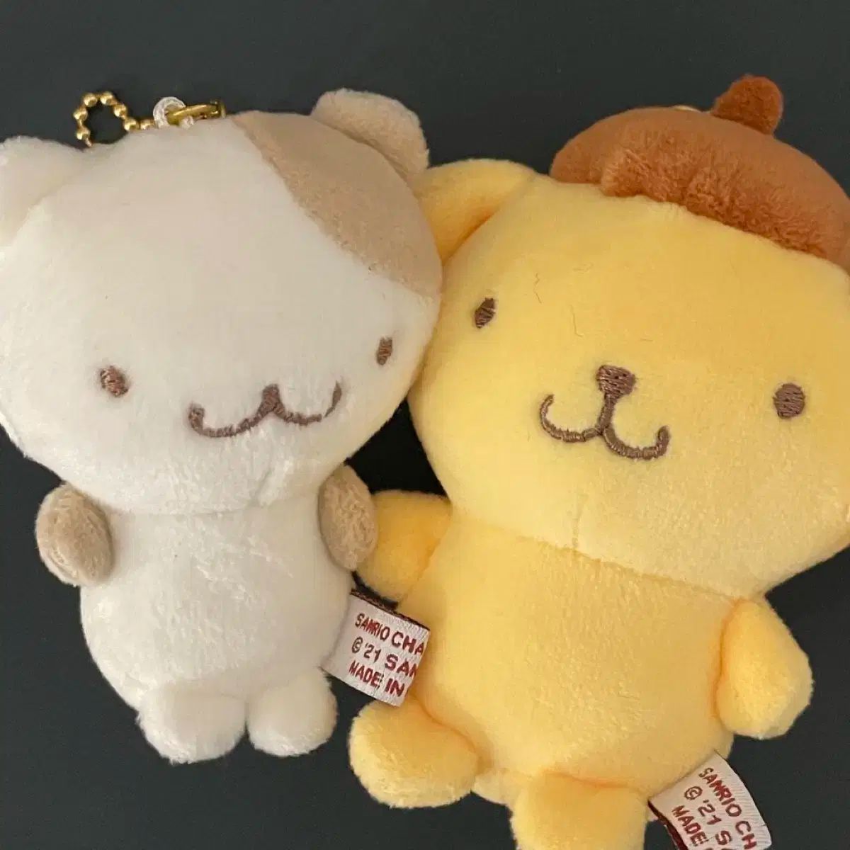 Sanrio(サンリオ) ポムポムプリン マフィン 報われない マスコット 磁石 キーリング