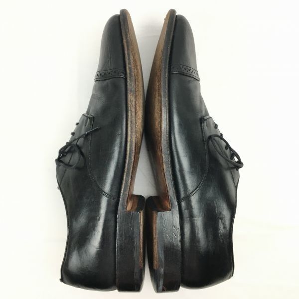 試着交換OK！Vintage 品 Brooks Brothers/346ブルックスブラザーズ キャップトゥシューズ〈黒/BLACK/ブラック〉10.5D  27.5-28.5 /メンズ/菅NO.WZH-48 #BUZZBERG - メルカリ