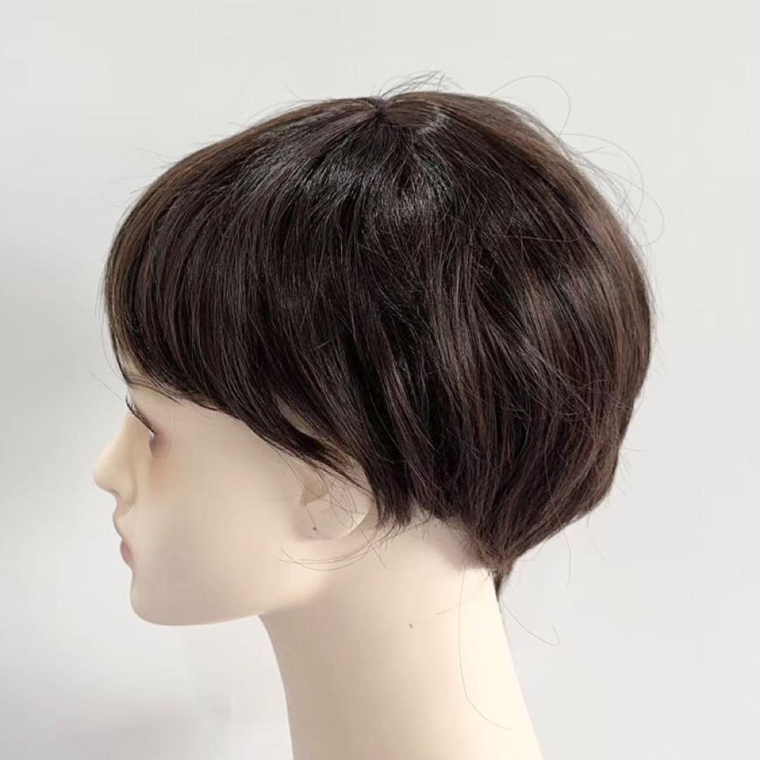 新品/医療用ウィッグ/ショート/ボブ/かつら/フルウィッグ/ブラック