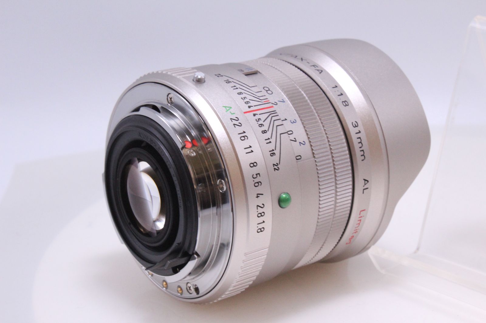 PENTAX-FA 31mm F1.8 AL Limited シルバー 極美品 □極上□ PENTAX FA 31mm F1.8 AL Limited シルバ－ ☆極上品☆PENTAX