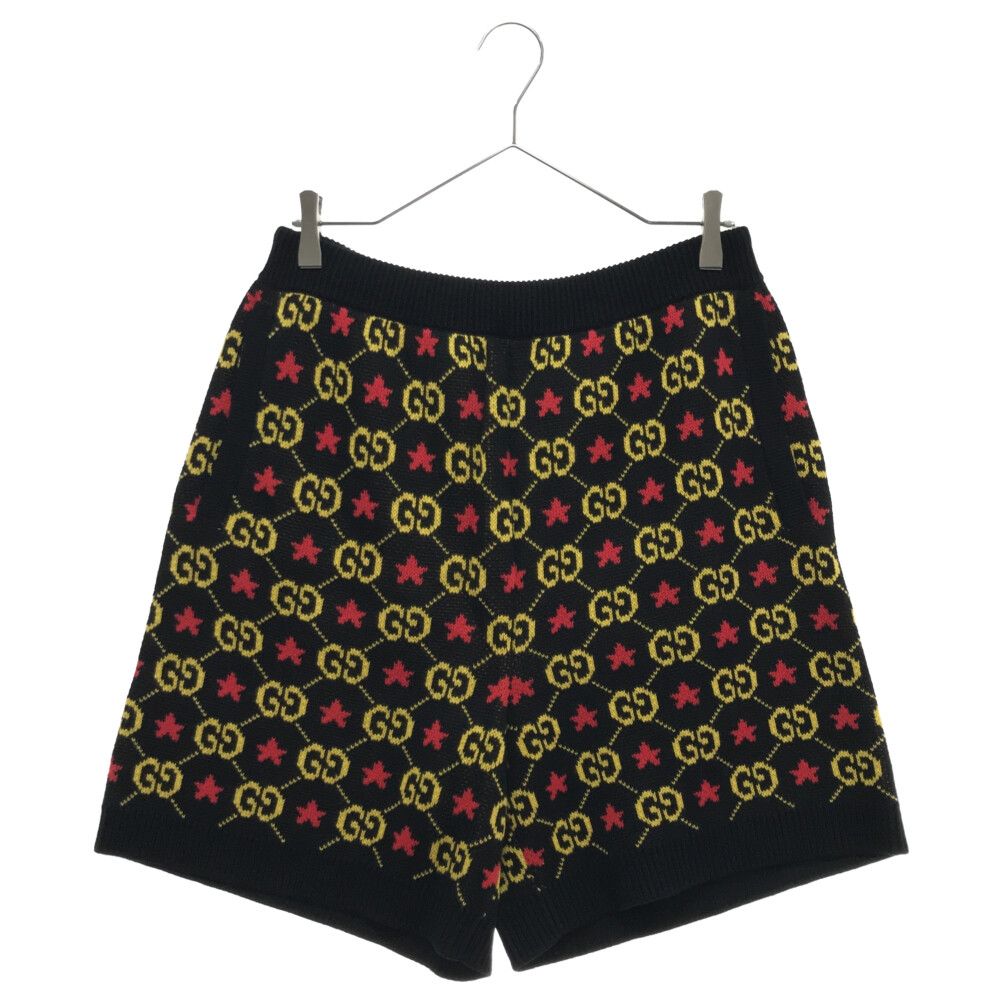 GUCCI (グッチ) 20AW GG STAR JACQUARD SHORT 576795 GG 総柄ニット 