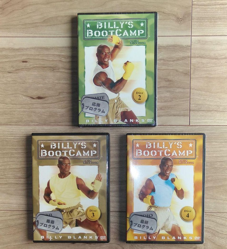 BILLY'S BOOTCAMP ELITE DVD3枚組(英語版字幕無し) - スポーツ