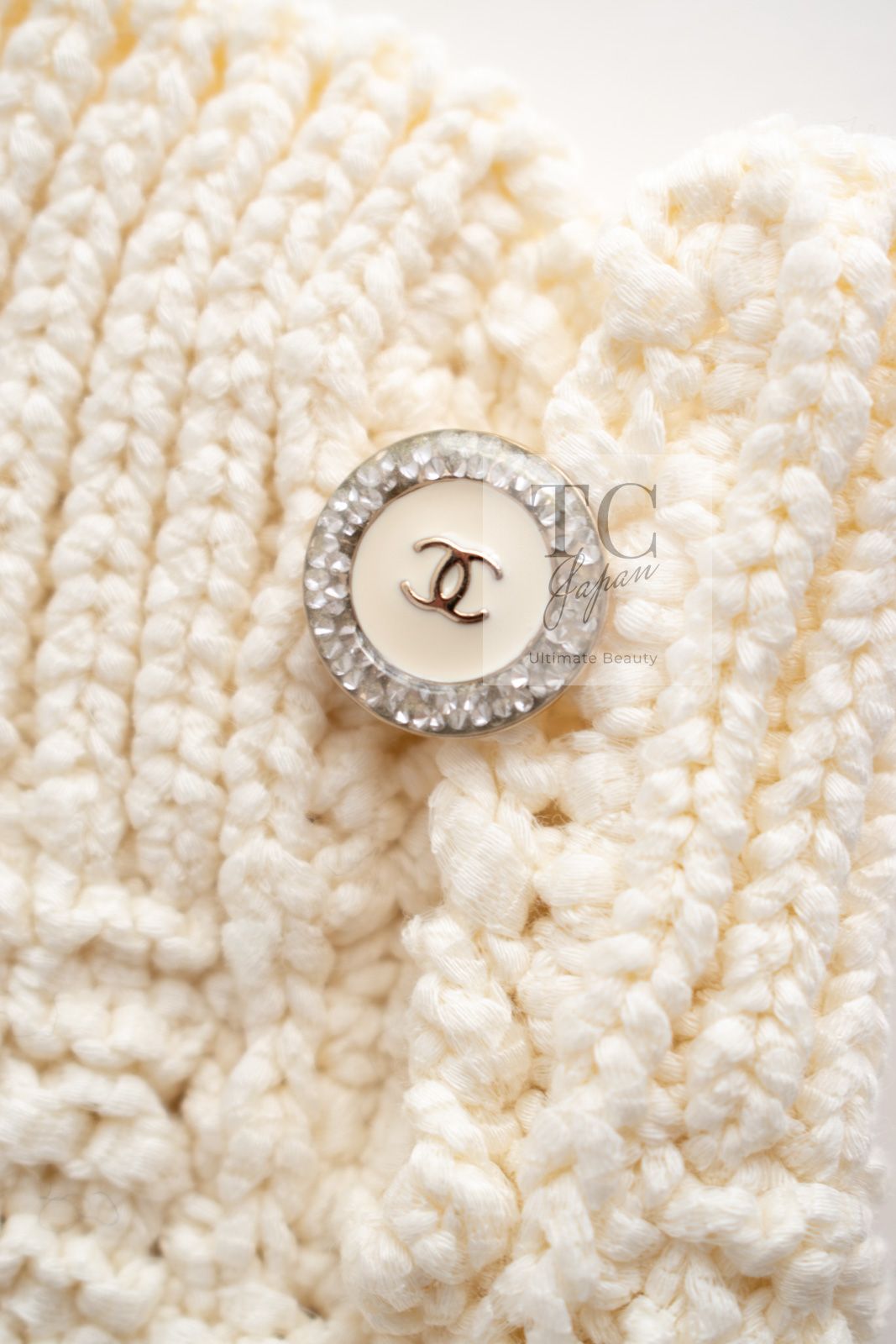 CHANEL - シャネル カーディガン CHANEL 超美品 アイボリー 生成