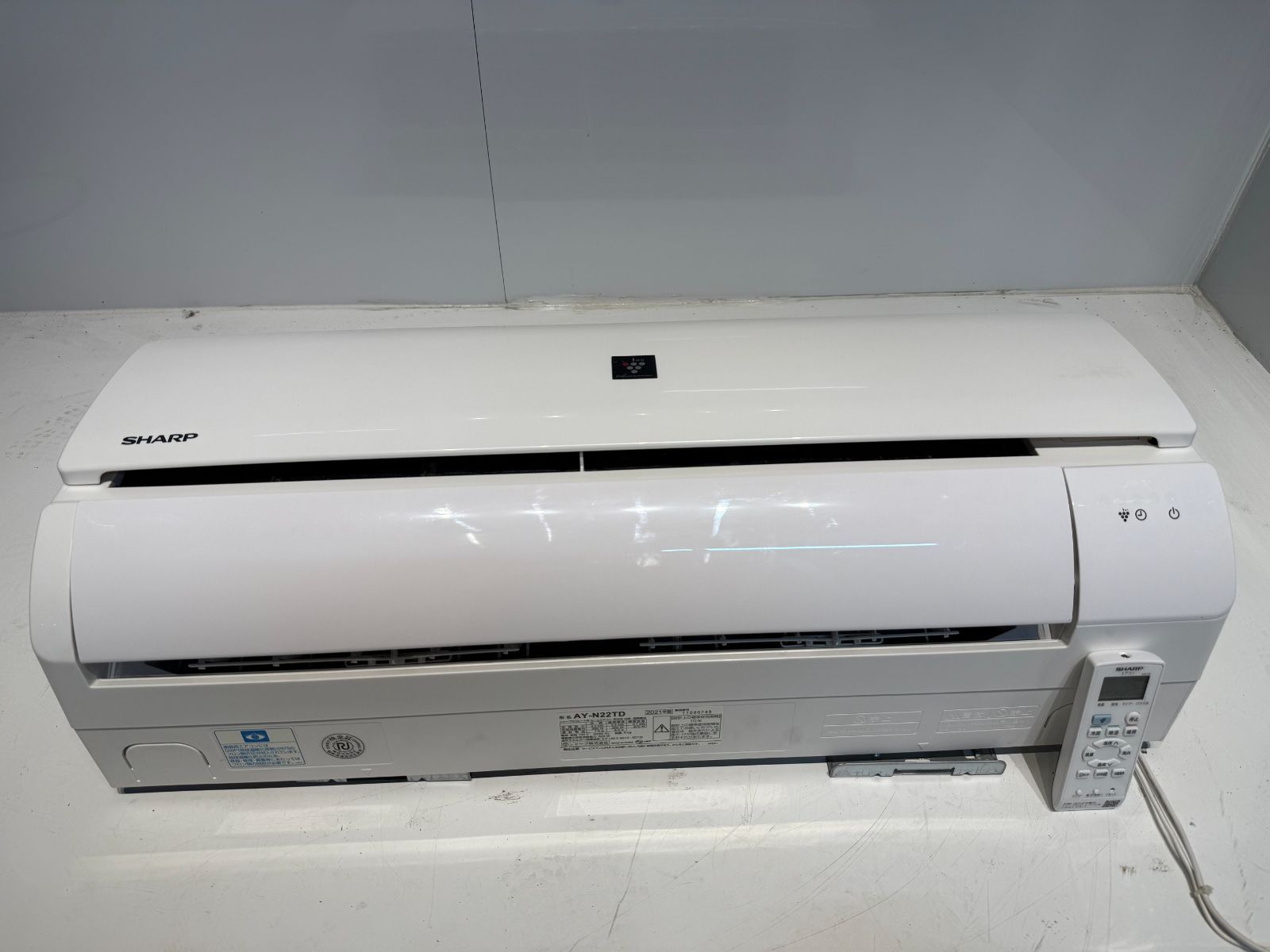 167　SHARP　2021年製エアコン　6～8畳用　整備済み 167 SHARP 2021年製エアコン 6～8畳用 整備済み 167 SHARP 2021年