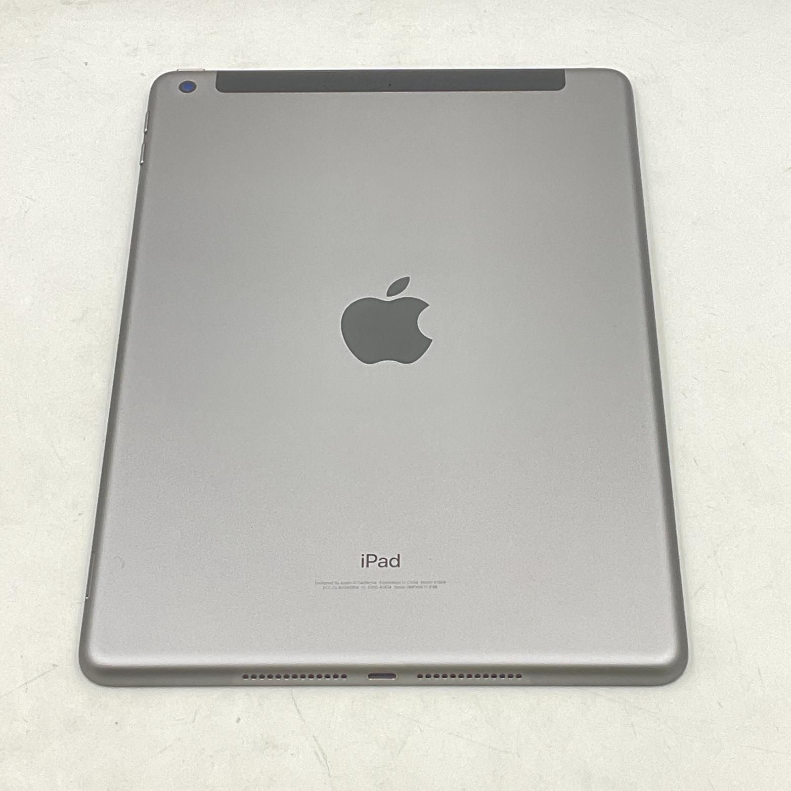 【全額返金保証】【最速発送】Apple iPad 第6世代 32GB スペースグレイ WiFi+Cellular Softbank 動作確認済 白ロム 99% 美品