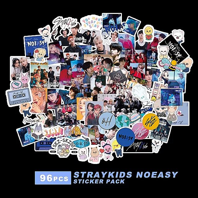 StraykidsステッカーA【96pcs】 - メルカリ