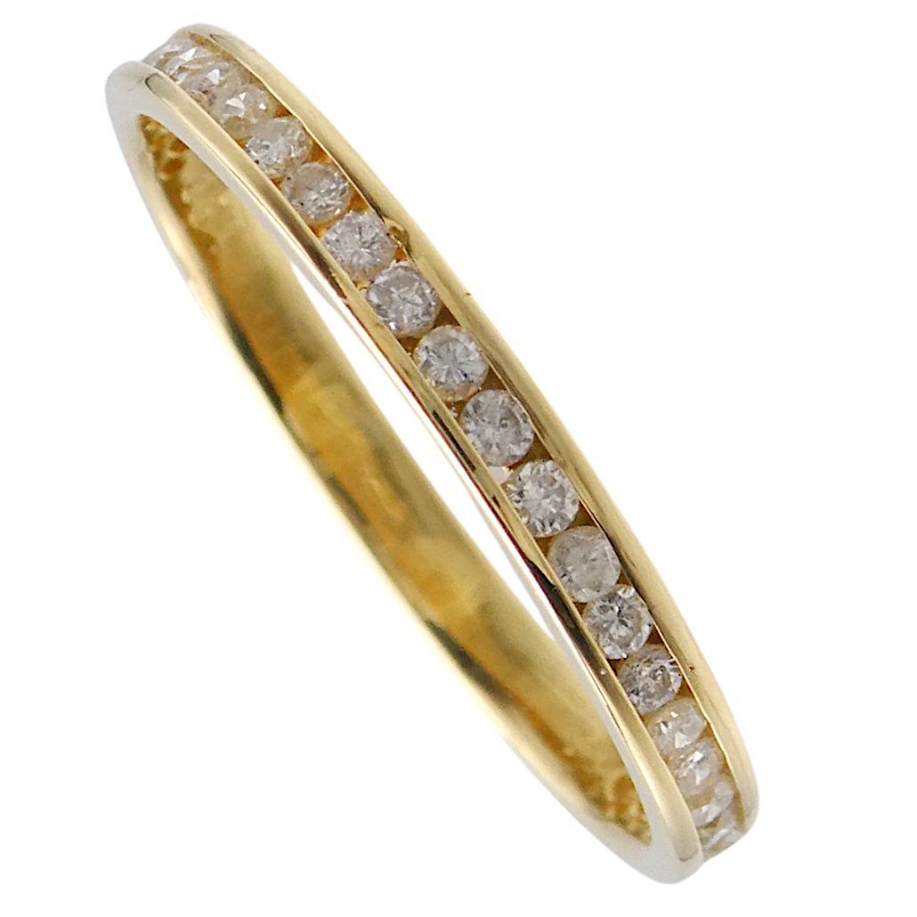 リング K18 ダイヤモンド0.34ct 16号 ハーフダイヤ以上 - メルカリ 