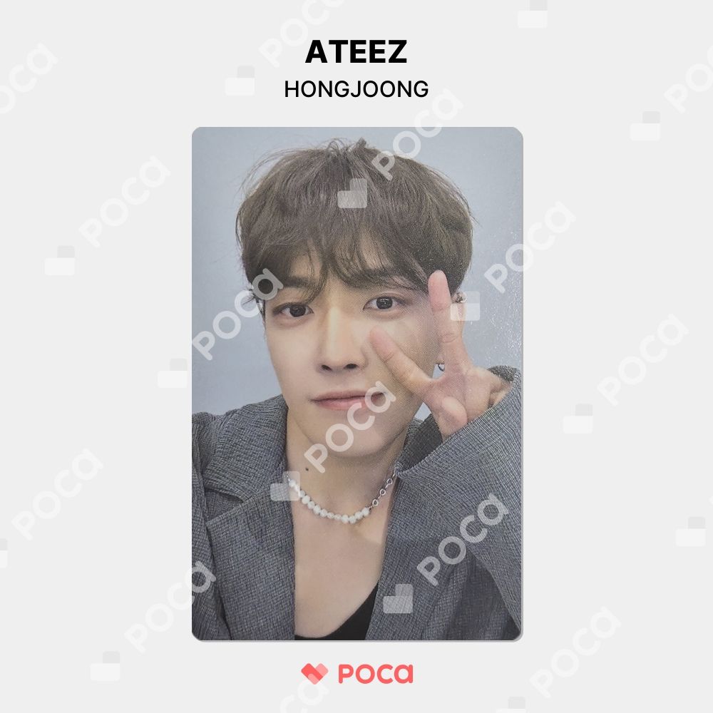 ATEEZ ホンジュン name tag トレカ ATEEZ in your fantasy ホンジュン トレカ - メルカリ