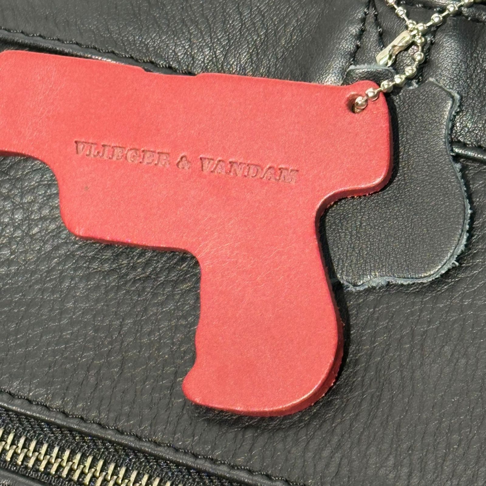 VLIEGER&VANDAM ピストルモチーフ トートバッグ VLIEGER & VANDAM(フリーガーアンドファンダム) Pistol Embossed