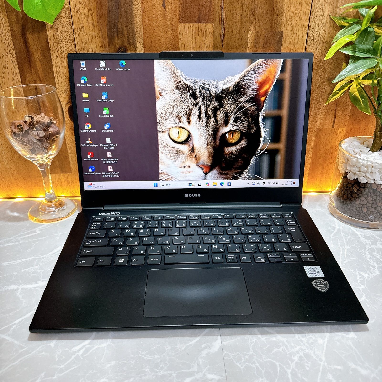 人気‼️MouseComputerメモリ16GB最高峰i7️ノートパソコン