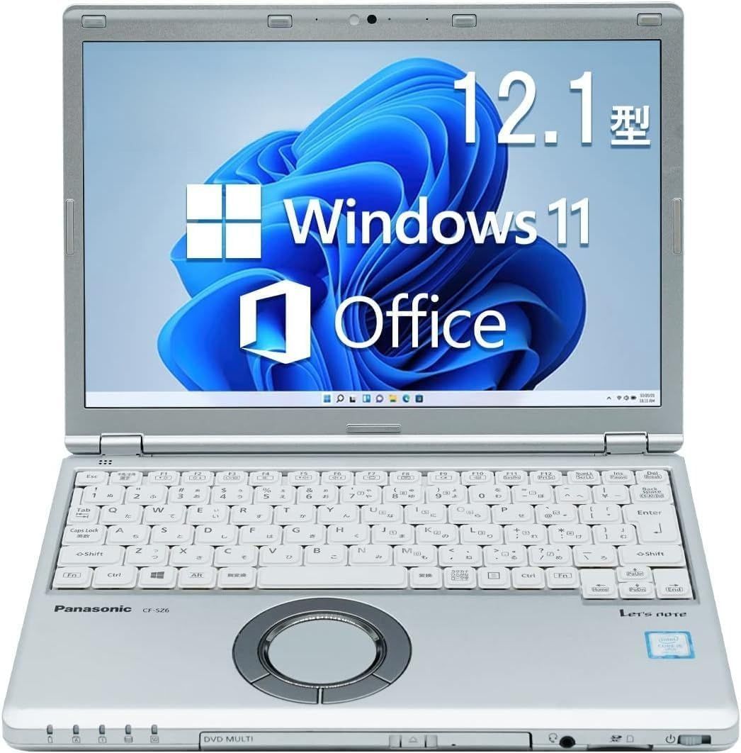 Win11搭載】Panasonic Let's note CF-SZ6□MS Office Hu0026B 2019/12.1インチFHD/Core i5 -7300U＠2.6GHz/メモリ8GB/SSD 512GB/HDMI (SSD512GB) - メルカリ