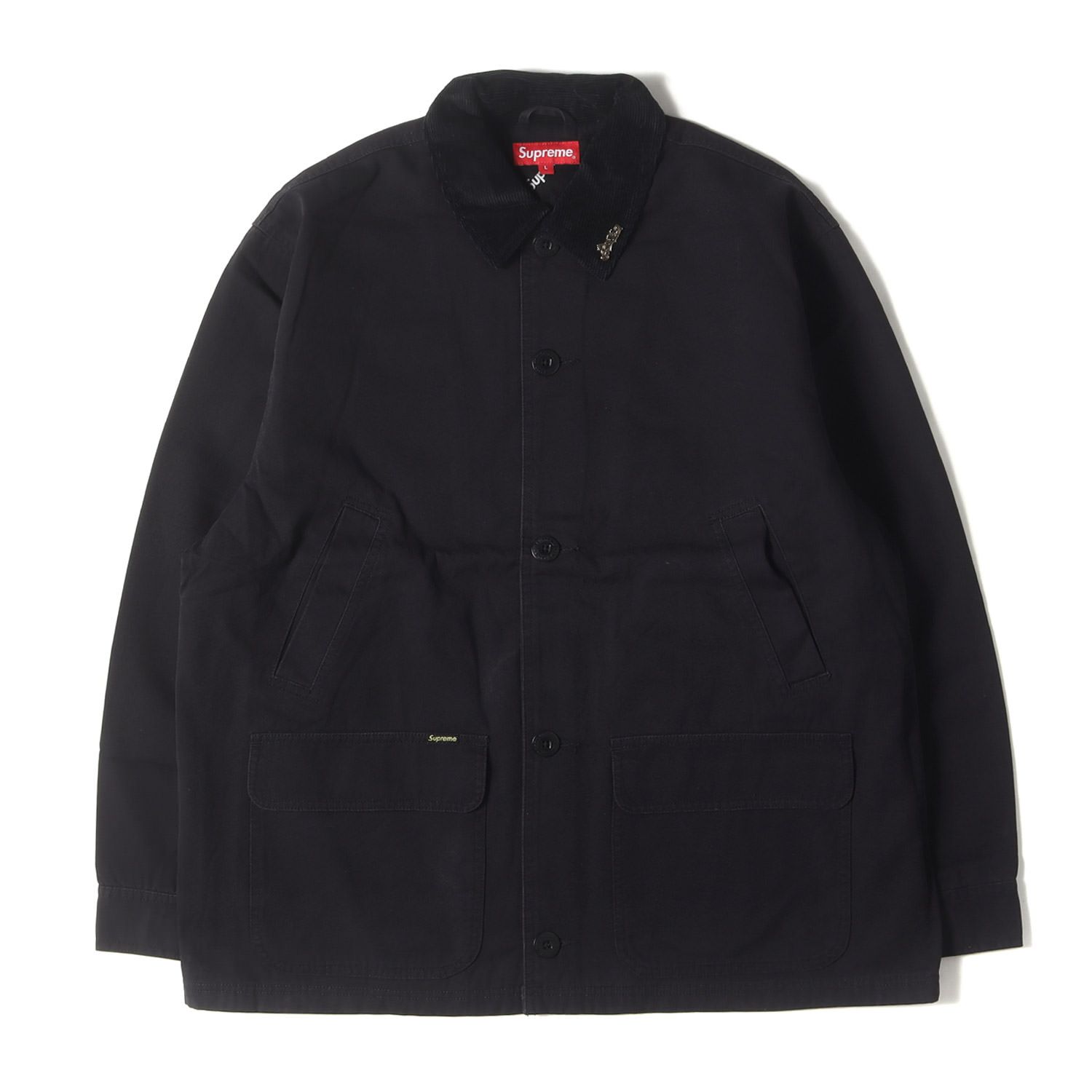 新品】Supreme シュプリーム コート ブラック 黒 サイズ:L