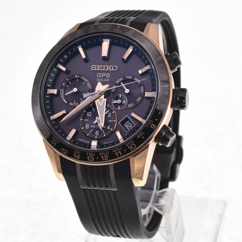 美品】SEIKO SBXC006アストロンクロノグラフ ソーラーGPS衛星電波