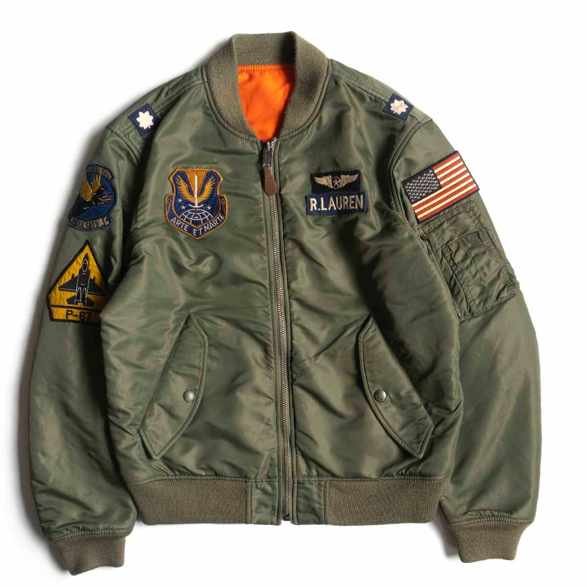 美品】POLO RALPH LAUREN 【MA-1 フライトジャケット】M ミリタリー 