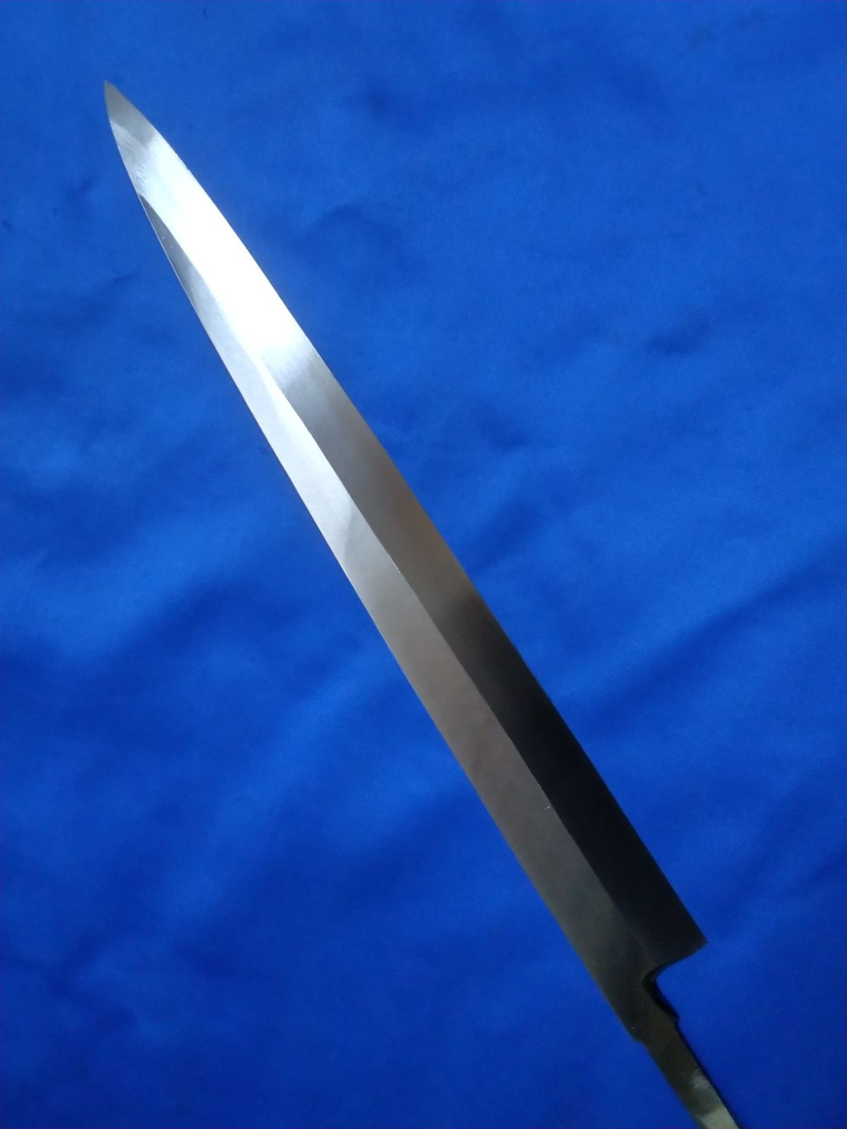 城山刃物　新品　鏡面仕上げ 城山刃物 新品 鏡面仕上げ 城山刃物製作所(新品)九寸 新型柳刃 超鋼