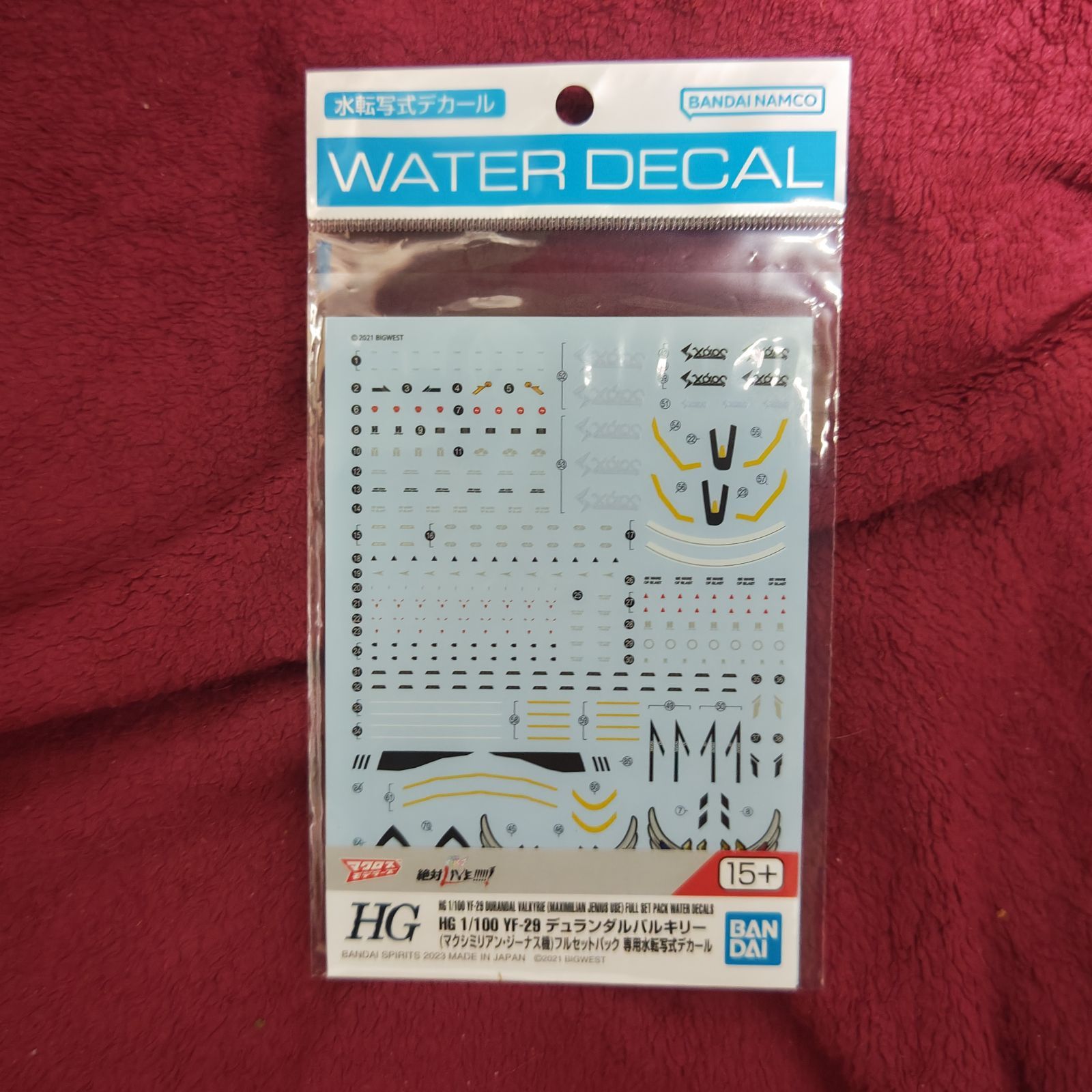 か*様 か マクロスデルタ 絶対LIVE！！！！！！ HG 1/100 YF−29