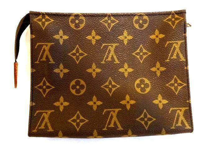 ヴィトン ポッシュトワレット クラッチバッグ 化粧ポーチ ヴィンテージ