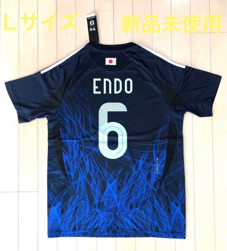 サッカー日本代表ユニフォーム #6 ENDO (遠藤 航) Mサイズ アディダス サッカー日本代表 2024 ホーム レプリカ