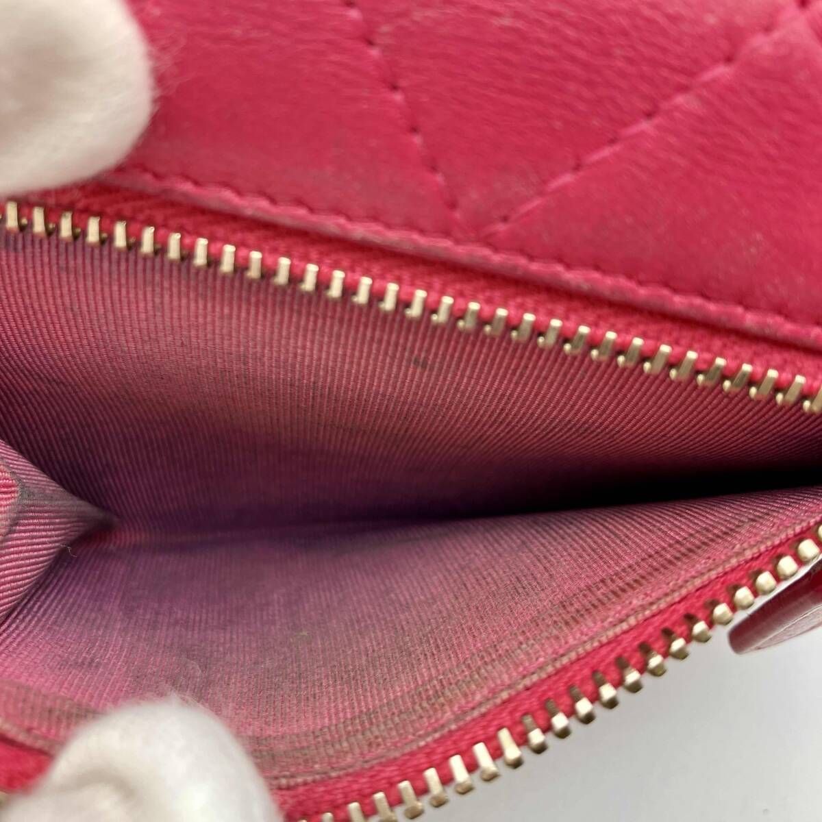 CHANEL シャネル マトラッセ ラムスキン スモールフラップ