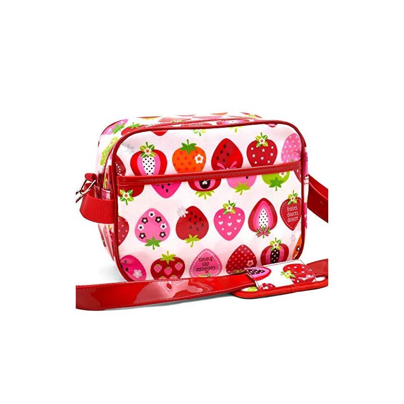 COLORFUL CANDY STYLE 通園バッグ 女の子 ショルダー キッズ 通園 ショルダーバッグ 入園準備 かわいい スイートストロベリーコレクション(アイボリー) N0529700 1