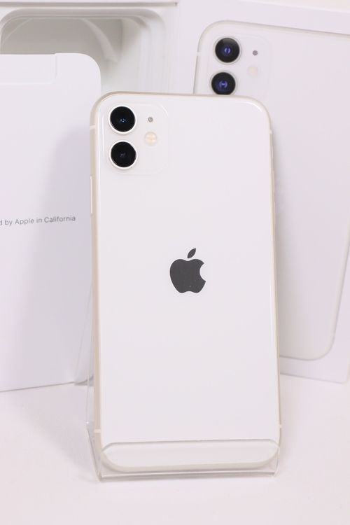 SIMフリー iPhone11 128GB ホワイト バッテリー82%%%% 送料無料