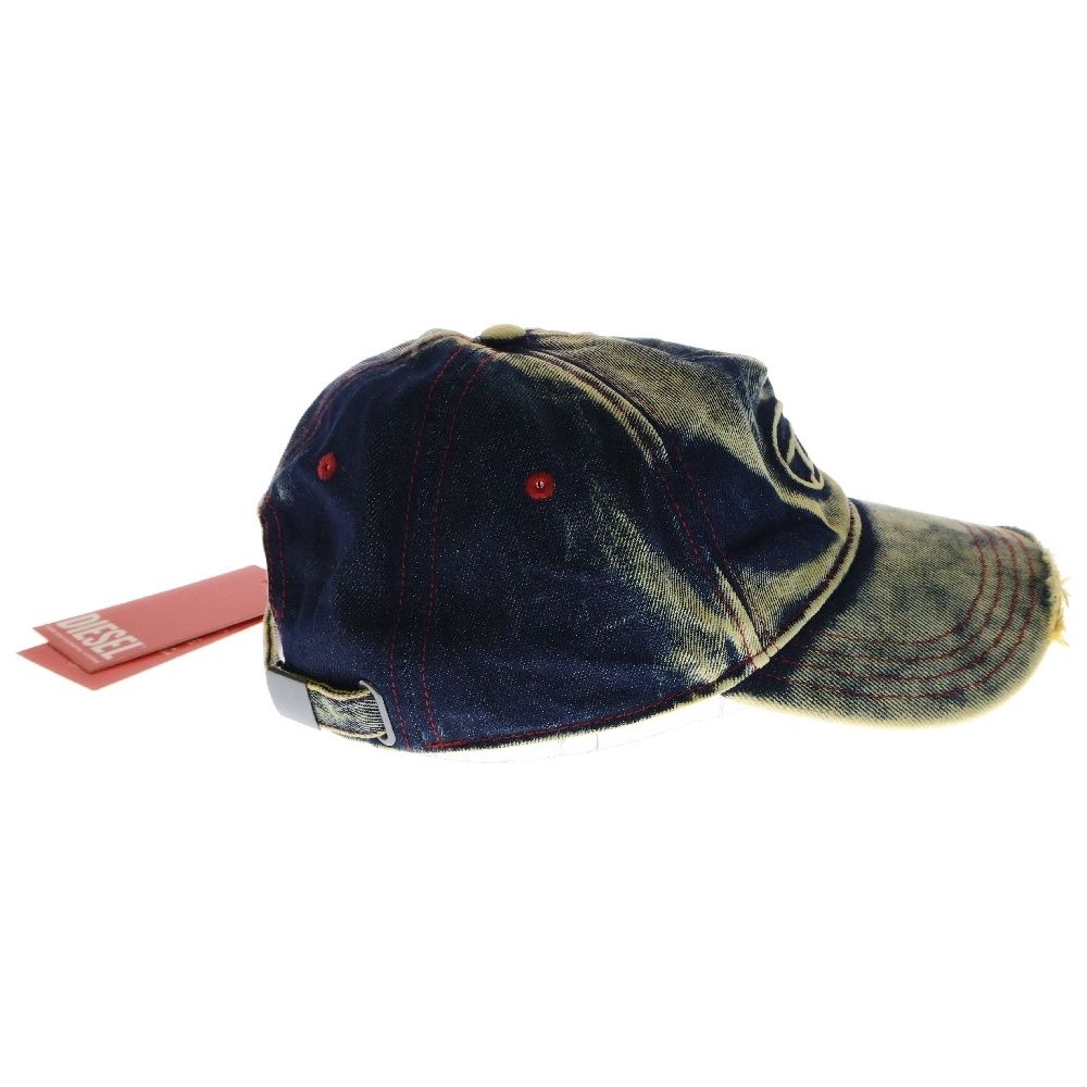 Diesel】C-Seymon デニム ダメージ加工 キャップ帽【関税込