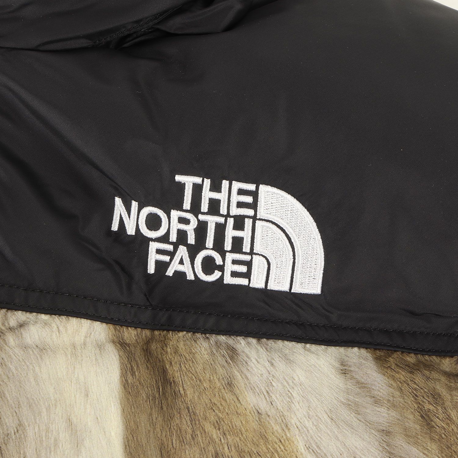 美品 Supreme シュプリーム ベスト サイズ:S THE NORTH FACE ファー柄
